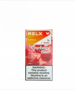 relx拋棄式煙彈蔓越莓口味