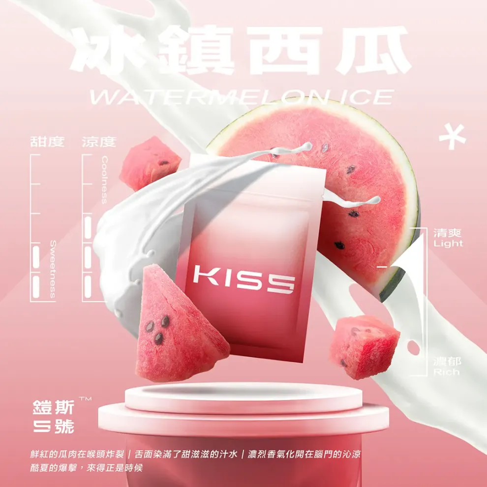 Kis5煙彈冰鎮西瓜口味